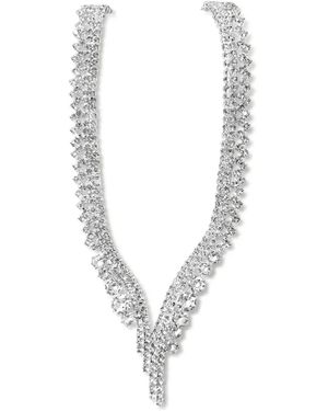 Hzmer Jewelry Halskette Mit Kristallen - Weiß