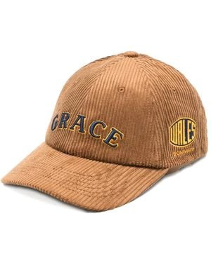 Wales Bonner Grace Corduroy Cap - Natural