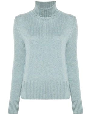Allude Turtleneck Jumper - Blue