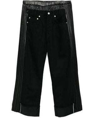 Junya Watanabe X Levis Gathered Jeans - Black