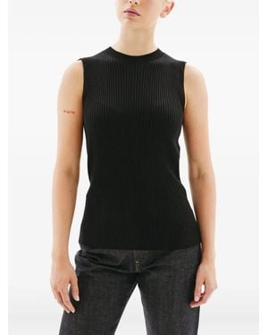 Jil Sander Sleeveless top - Schwarz