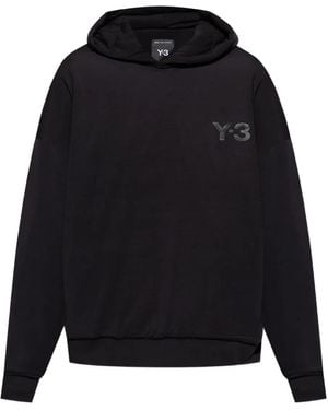 Y-3 Logo Jy4556 Hoodie - Blue