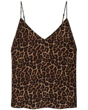 Anine Bing Ellen Top - Brown