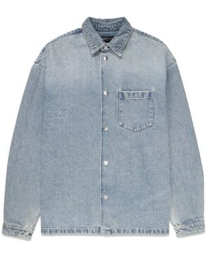 Purple Brand Denim Shirt Jacket - Blue