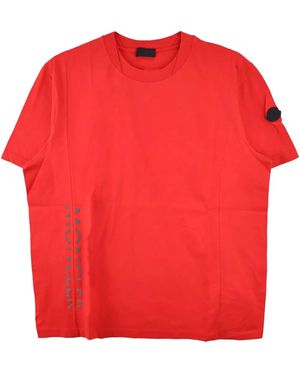 Moncler ロゴ Tシャツ - レッド