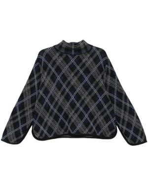 Eric Bompard Turtleneck Wool-Cashmere Sweater - Black