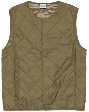 Gramicci キルティング ベスト - グリーン