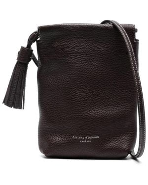 Aspinal of London Bandolera Hudson - Negro