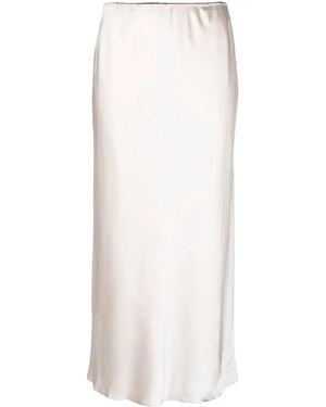 Dorothee Schumacher Silk Midi Skirt - White