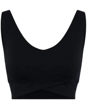 Repetto Crossover Performance Crop Top - Black