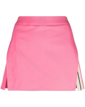 Palm Angels Cotton Mini Skirt - Pink