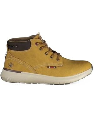 Lumberjack Lace-Up Ankle Boots - Brown