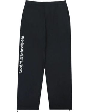 Pleasures Pipe Track Trousers - Blue