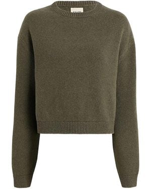 KHAITE Milo ribbed knitwear - Grün