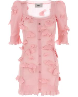 ワンピース COPERNI Pink Knit Mini Dress Pink Coperni Dresses for Women | Lyst
