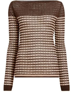 Proenza Schouler Maglione Britta - Marrone
