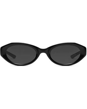 Maison Margiela X Gentle Monster Four-Stitch Zonnebril - Zwart