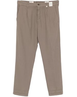 Myths Pleated Trousers - Grey