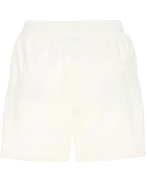 Philipp Plein Sponge Jogging Shorts - White