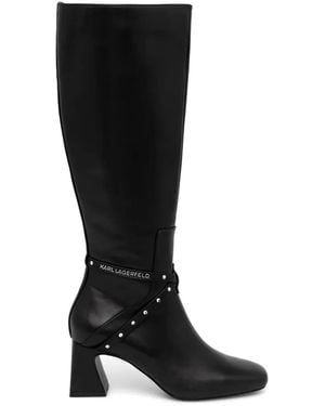 Karl Lagerfeld Beata 70mm ブーツ - ブラック