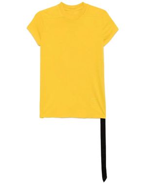 Rick Owens Small Level Tシャツ - イエロー
