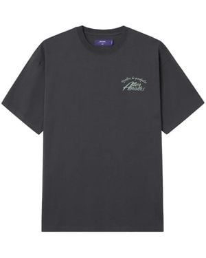 AFTERMATHS Graphic-Print T-Shirt - Blue