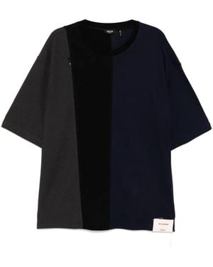 FIVE CM Patchwork T-Shirt - Black