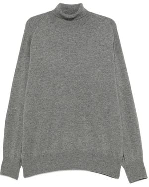 Sofie D'Hoore Rollkragenpullover Mit Ballonärmeln - Grau