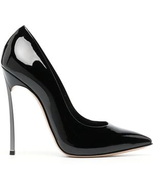 Casadei Blade Tiffany 115Mm Patent-Leather Pumps - Black