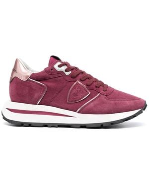 Philippe Model Tropez Haute スニーカー - パープル