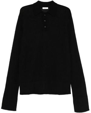 Rier Polo Con Bottoni - Nero