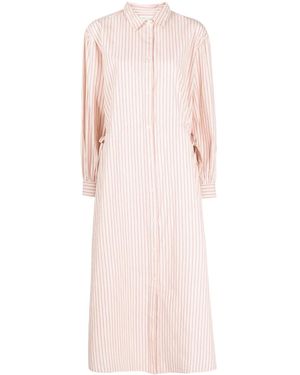 Skall Studio Chemisier A Righe - Rosa