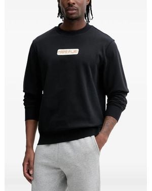 Napapijri Sol Logo-Print Sweatshirt - Black