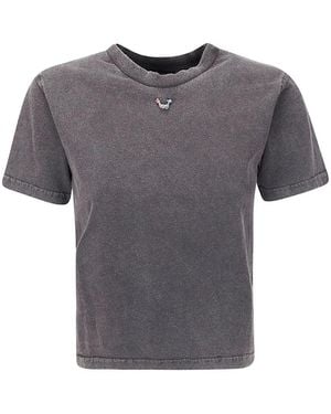 OTTOLINGER Pierced Tシャツ - グレー