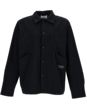 Pas Normal Studios Buttoned Shirt Jacket - Blue