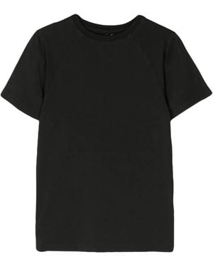 Entire studios Crew-Neck Cropped T-Shirt - Black