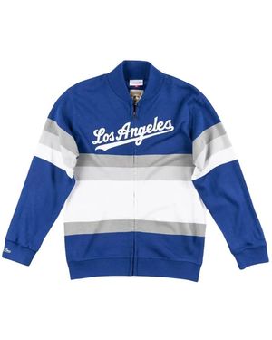Mitchell & Ness Mlb Los Angeles Dodgers Full-Zip Jumper - Blue