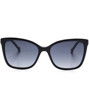 Carolina Herrera キャットアイ サングラス - ブルー
