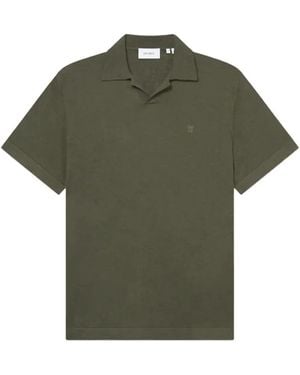 Les Deux Camiseta con logo bordado - Verde