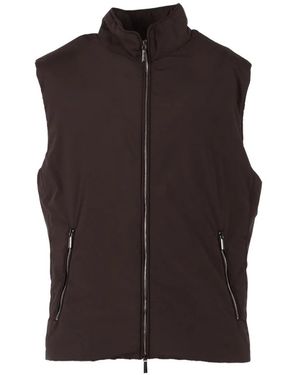 Moorer Zip Senio-Skt Jacket - Brown