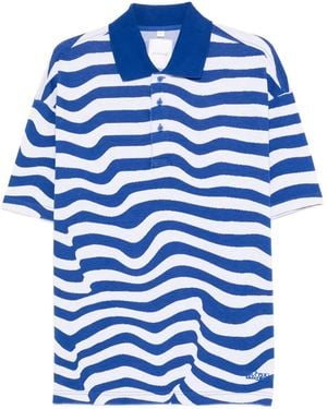 Napapijri Polo A Righe - Blu