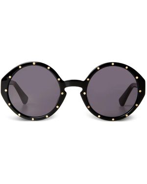 Temperley London Lunettes De Soleil Florence À Détails De Clous - Noir
