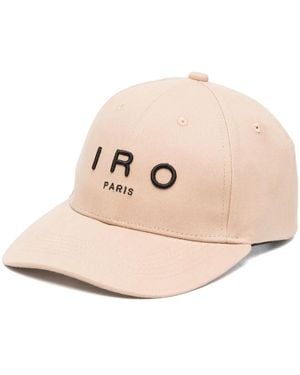 IRO Logo-Embossed Cotton Cap - Natural
