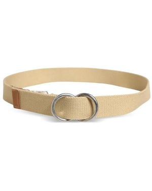 Gianfranco Ferré Double-Ring Belt - Natural