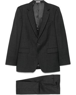 Fursac Virgin-Wool Suit - Black