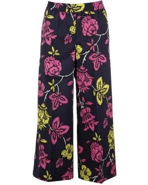 P.A.R.O.S.H. Tropical Print Short - Blue