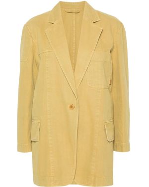 Max Mara Chaqueta Dizzy - Amarillo