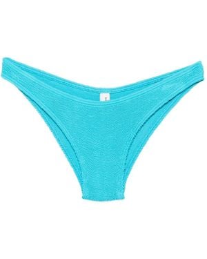 Bondeye Sign Textured Bikini Bottoms - Blue