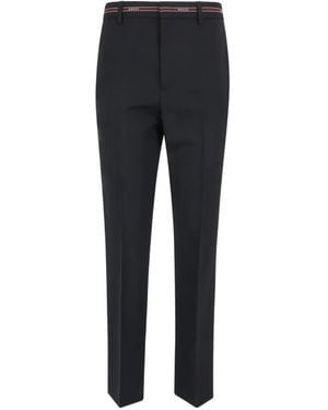 Gucci Tailored Wool Trousers - Black
