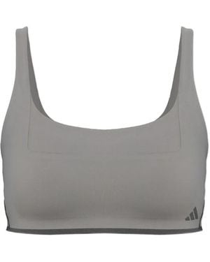 adidas X Entire Studios Optime Training Low Support Bra - Grey